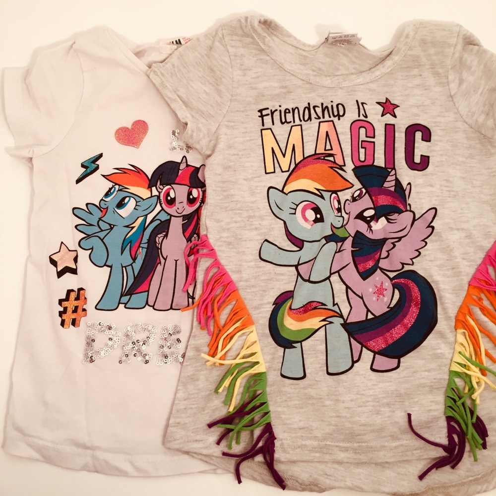 My little pony shirt bundle